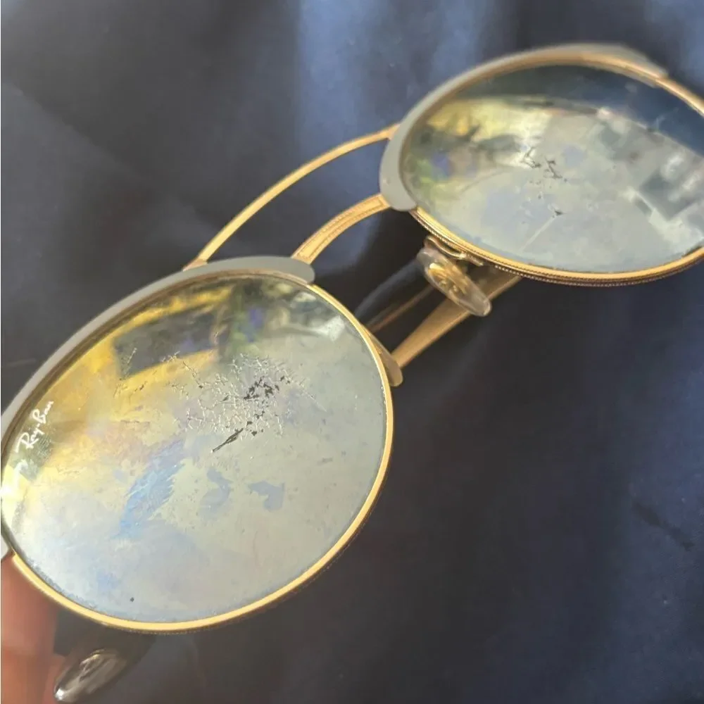 Ray-Ban lens damaged